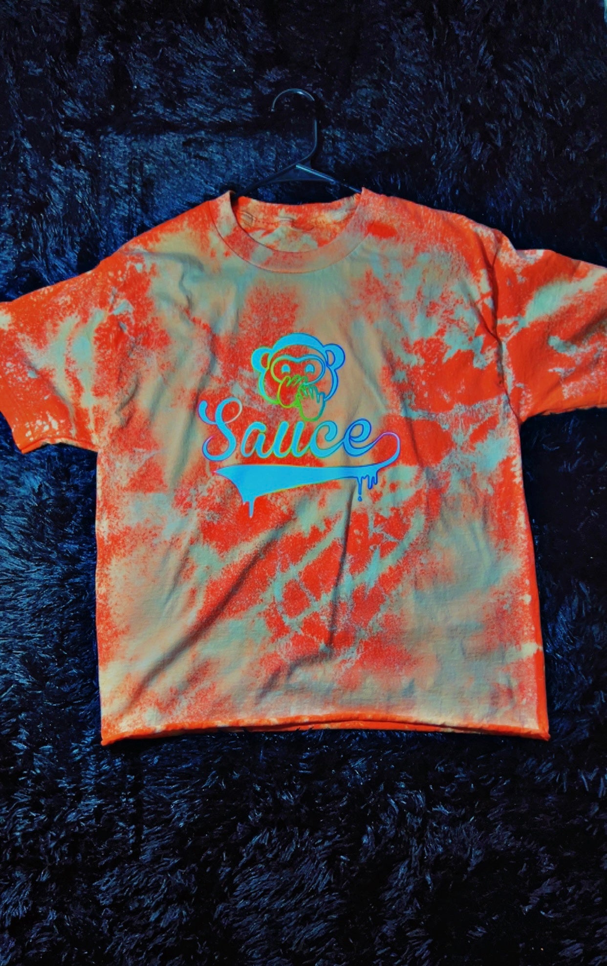Orange TyeDye Tee