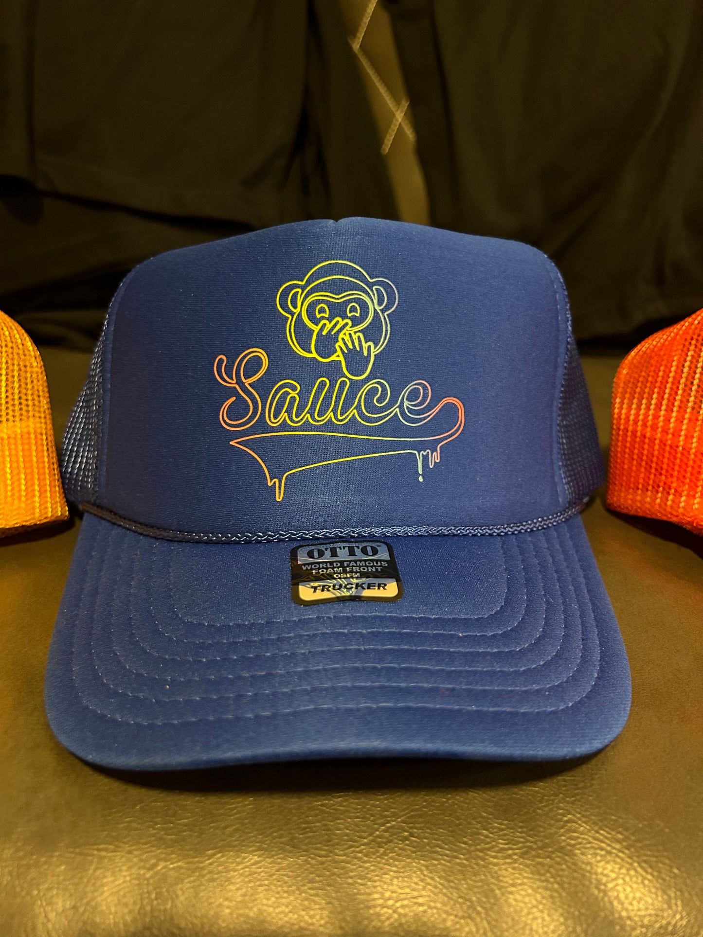 Sauce Royal Blue Trucker Hat