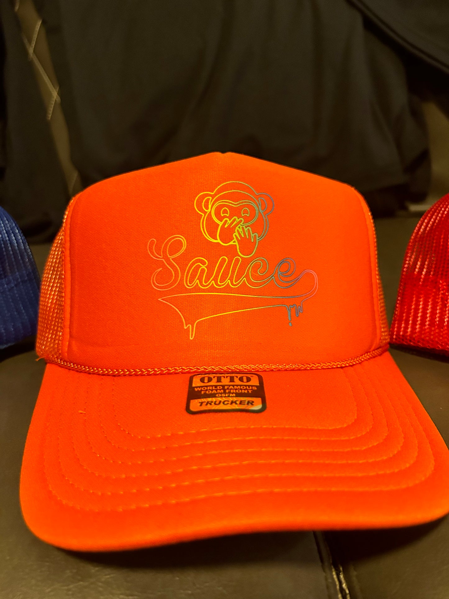 Sauce Orange Trucker Hat